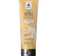 3 PACK of GrabGreen Baby Shampoo & Body Wash -- 10 oz