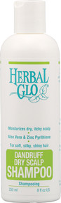 3 PACK of Herbal Glo Dandruff Dry Scalp Shampoo -- 8 fl oz