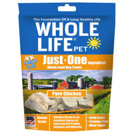 3 PACK of Whole Life Pet Just One Ingredient Whole Food Dog Treats Pure Chicken Breast -- 3 oz