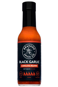 3 PACK of Bravado Spice Co. Carolina Reaper Hot Sauce Black Garlic -- 5 fl oz