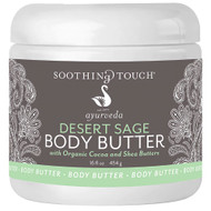 3 PACK of Soothing Touch Desert Sage Body Butter with Organic Cocoa and Shea Butters -- 16 oz