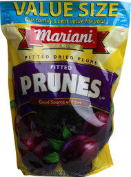 3 PACK of Mariani Premium Value Size Pitted Prunes -- 36 oz