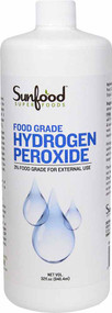 3 PACK of SunFood Food Grade Hydrogen Peroxide -- 32 fl oz