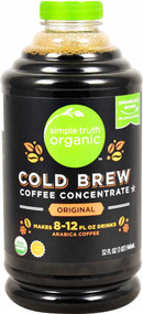 3 PACK of Simple Truth Organic Cold Brew Coffee Concentrate Original -- 32 fl oz