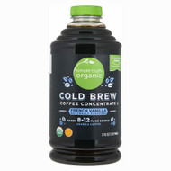 3 PACK of Simple Truth Organic Cold Brew Coffee Concentrate French Vanilla -- 32 fl oz
