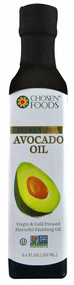 3 PACK of Chosen Foods Virgin Avocado Oil -- 8.4 fl oz