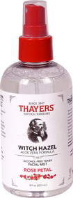 3 PACK of Thayers Witch Hazel Alcohol Free Toner Facial Mist Rose Petal -- 8 fl oz