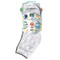 <img alt="Earth Therapeutics, Aloe Moisture, Aloe Socks, Grey and White, 2 Pairs" title="Earth Therapeutics, Aloe Moisture, Aloe Socks, Grey and White, 2 Pairs,073377929946"