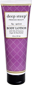 3 PACK of Deep Steep Body Lotion Fig - Apricot -- 6 fl oz
