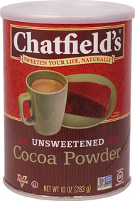 3 PACK of Chatfields Cocoa Powder Unsweetened -- 10 oz