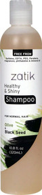 3 PACK of Zatik Healthy & Shiny Shampoo Olive & Black Seed -- 10.8 fl oz