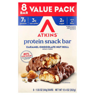 <img alt="Atkins, Snack, Caramel Chocolate Nut Roll Bar, 8 Bars, 1.55 oz (44 g) Each" title="Atkins, Snack, Caramel Chocolate Nut Roll Bar, 8 Bars, 1.55 oz (44 g) Each,637480003339"