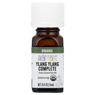 <img alt="Aura Cacia, Pure Essential Oil, Organic Ylang Ylang Complete, 0.25 fl oz (7.4 ml)" title="Aura Cacia, Pure Essential Oil, Organic Ylang Ylang Complete, 0.25 fl oz (7.4 ml),051381908683"