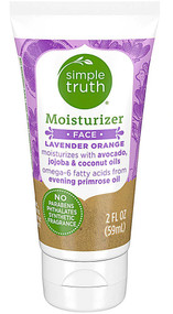 3 PACK of Simple Truth Facial Moistuizer Lavender Orange -- 2 fl oz