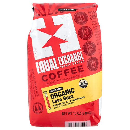 <img alt="Equal Exchange, Organic Coffee, Love Buzz, Whole Bean, French Roasts, 12 oz (340 g)" title="Equal Exchange, Organic Coffee, Love Buzz, Whole Bean, French Roasts, 12 oz (340 g),745998406143"