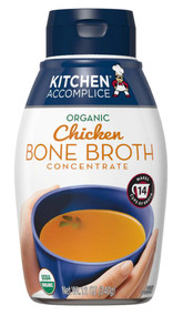 3 PACK of Kitchen Accomplice Broth Concentrate Organic Chicken Bone -- 12 oz
