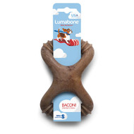 3 PACK of Lumabone Bacon Flavor Dental Chew Small -- 1 Toy