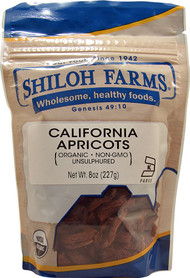 3 PACK of Shiloh Farms Organic California Apricots -- 8 oz