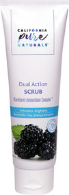 3 PACK of California Pure Naturals Dual Action Scrub -- 4 fl oz