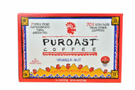 3 PACK of Puroast Low-Acid Coffee Single Serve Vanilla Nut -- 12 K-Cups