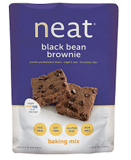 3 PACK of Neat Foods Black Bean Brownie Mix -- 11.6 oz