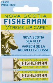 3 PACK of Nova Scotia Fisherman Lip Balm Sea Kelp 2 Pack -- 0.36 oz