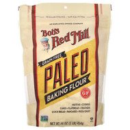 <img alt="Bobs Red Mill, Paleo Baking Flour, Grain Free, 16 oz (454 g)" title="Bobs Red Mill, Paleo Baking Flour, Grain Free, 16 oz (454 g),039978023490"