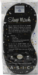 3 PACK of Earth Health-promotings Sleep Mask Black -- 1 Mask