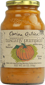 3 PACK of Cucina Antica Pasta Sauce Tuscany Pumpkin -- 25 oz