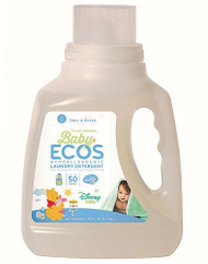 3 PACK of Earth Friendly Baby Ecos Disney Laundry Detergent Free and Clear -- 50 fl oz