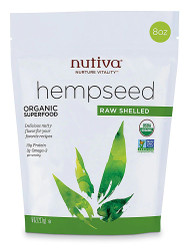 Nutiva, Organic Hemp Seed Raw Shelled, 8 oz (227 g)