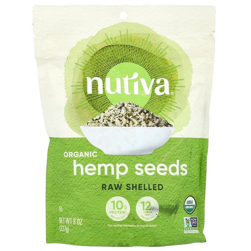 <img alt="Nutiva, Organic Hemp Seeds, Raw Shelled, 8 oz (227 g)" title="Nutiva, Organic Hemp Seeds, Raw Shelled, 8 oz (227 g),692752000102"