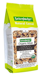 3 PACK of Seitenbacher Organic Muesli Natural Cereal No.23 Choco Coconut -- 1 lb