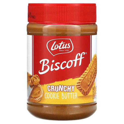 <img alt="Biscoff, Crunchy Cookie Butter, 13.4 oz (380 g)" title="Biscoff, Crunchy Cookie Butter, 13.4 oz (380 g),021788516941"