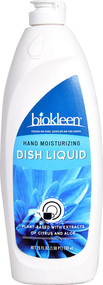 3 PACK of Biokleen Dish Liquid Hand Moisturizing Citrus and Aloe -- 25 fl oz