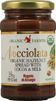 3 PACK of Rigoni di Asiago Nocciolata Organic Hazelnut Spread with Cocoa and Milk -- 9.52 oz