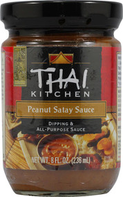 3 PACK of Thai Kitchen Dipping and All-Purpose Sauce Peanut Satay -- 8 fl oz