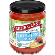 3 PACK of Muir Glen Organic Salsa Black Bean and Corn -- 16 fl oz
