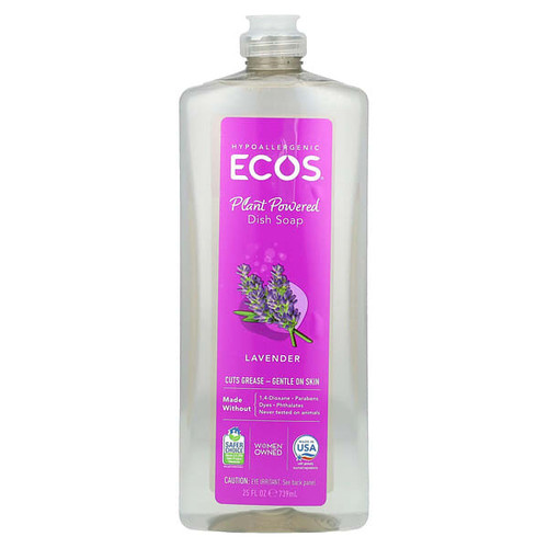 <img alt="Earth Friendly Products, Ecos, Plant Powered Dish Soap, Lavender, 25 fl oz (739 ml)" title="Earth Friendly Products, Ecos, Plant Powered Dish Soap, Lavender, 25 fl oz (739 ml),749174097279"