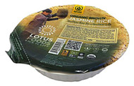 3 PACK of Lotus Foods Organic Heat & Serve Rice Bowl Jasmine Brown Rice -- 7.4 oz