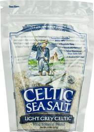 3 PACK of Selina Naturally Celtic Sea Salt Light Grey Coarse -- 0.5 lb