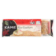 <img alt="KA-ME, Rice Crackers, Black Sesame and Soy Sauce, 3.5 oz (100 g)" title="KA-ME, Rice Crackers, Black Sesame and Soy Sauce, 3.5 oz (100 g),070844001044"