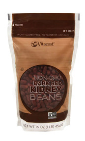 3 PACK of Vitaco Dark Red Kidney Beans - Non-GMO and Gluten Free -- 16 oz