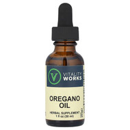<img alt="Vitality Works, Oregano Oil, 1 fl oz (30 ml)" title="Vitality Works, Oregano Oil, 1 fl oz (30 ml),788332036811"