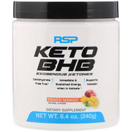 RSP Nutrition, Keto BHB, Peach Mango, 8.4 oz (240 g)