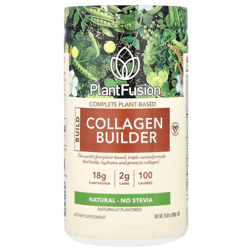 <img alt="PlantFusion, Complete Plant-Based Collagen Builder, Natural, 10.58 oz (300 g)" title="PlantFusion, Complete Plant-Based Collagen Builder, Natural, 10.58 oz (300 g),890985001327"
