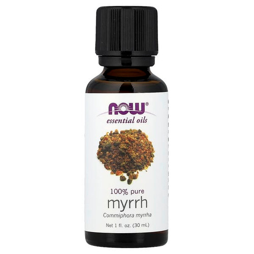 <img alt="NOW Foods, Essential Oils, 100% Pure Myrrh, 1 fl oz (30 ml)" title="NOW Foods, Essential Oils, 100% Pure Myrrh, 1 fl oz (30 ml),733739075680"