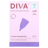 <img alt="Diva International, DivaCup, Model 2, 1 Reusable Menstrual Cup" title="Diva International, DivaCup, Model 2, 1 Reusable Menstrual Cup,857538000022"