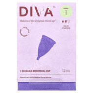 <img alt="Diva International, DivaCup, Model 1, 1 Reusable Menstrual Cup" title="Diva International, DivaCup, Model 1, 1 Reusable Menstrual Cup,857538000015"