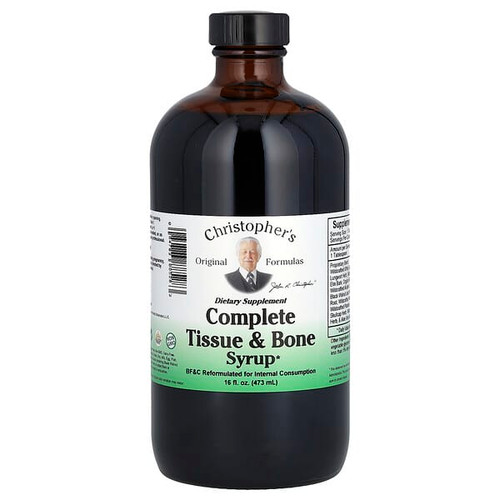 <img alt="Christophers Original Formulas, Complete Tissue & Bone Syrup, 16 fl oz (473 ml)" title="Christophers Original Formulas, Complete Tissue & Bone Syrup, 16 fl oz (473 ml),084783885283"